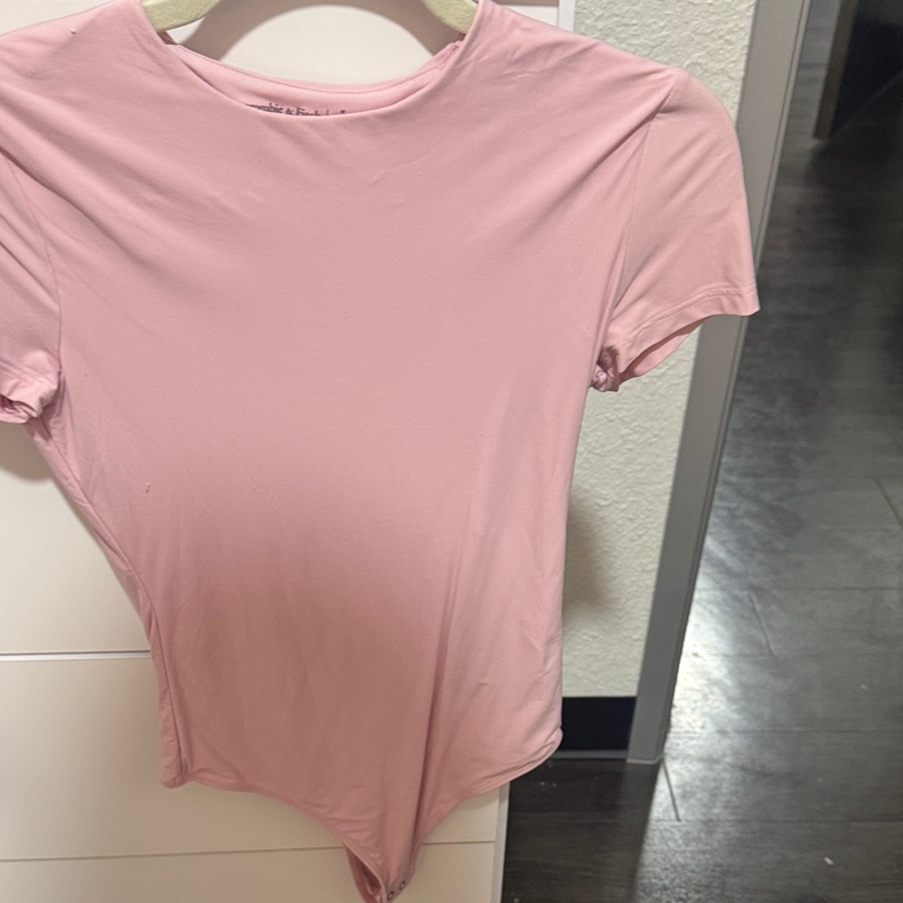 Abercrombie & Fitch Light Pink Bodysuit